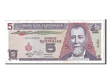 Banknote, Guatemala, 5 Quetzales, 1990, KM:74a, UNC(63)