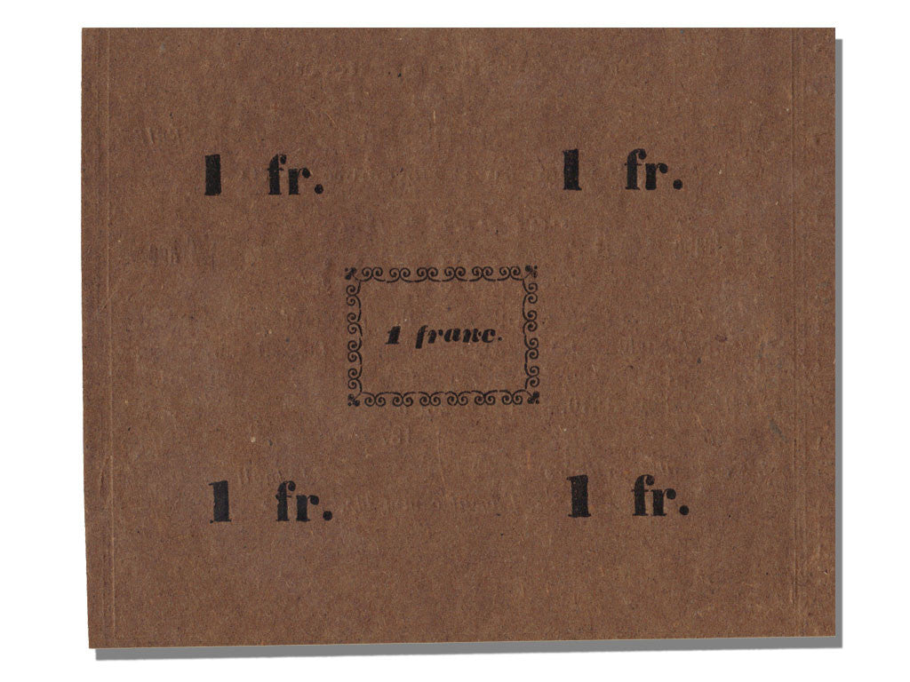 Banknote, 1 Franc, 1870, France, UNC(65-70)