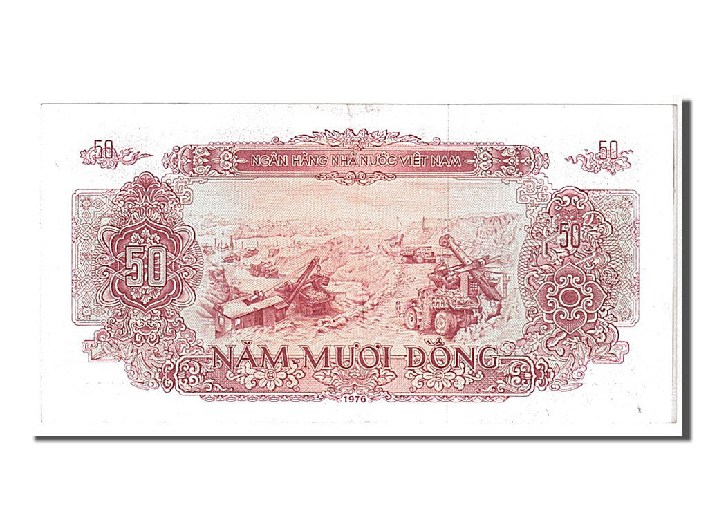Viet Nam, 50 D<ox>ng, 1976, KM #84a, UNC(63), JY0380630