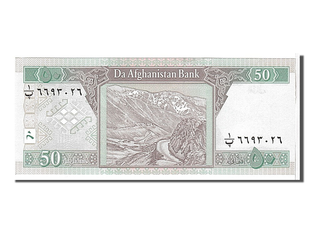 Biljet, Afghanistan, 50 Afghanis, 2004, KM:69b, NIEUW