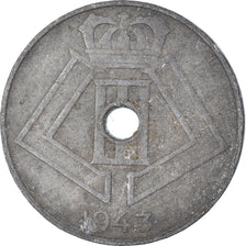 Münze, Belgien, 5 Centimes, 1943