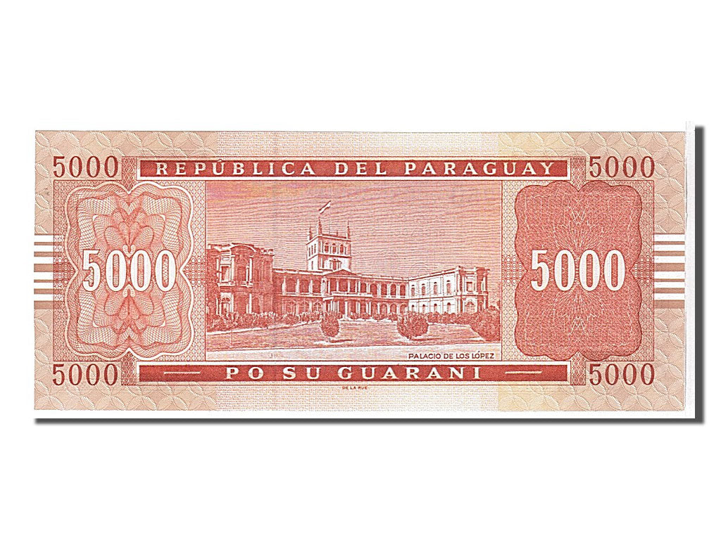 Paraguay, 5000 Guaraníes, 2005, KM #223a, UNC(65-70), D06171750