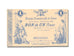 Biljet, 1 Franc, 1871, Frankrijk, NIEUW
