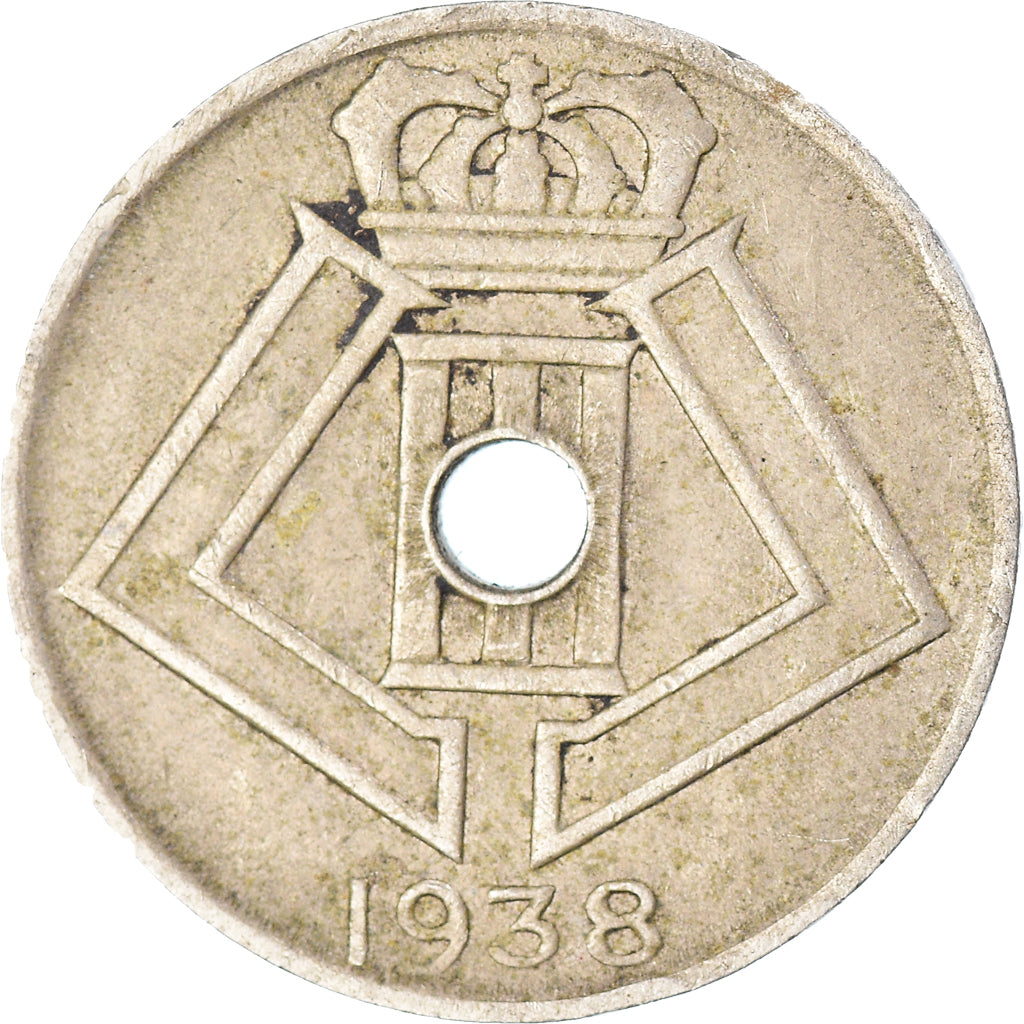 Coin, Belgium, 5 Centimes, 1938