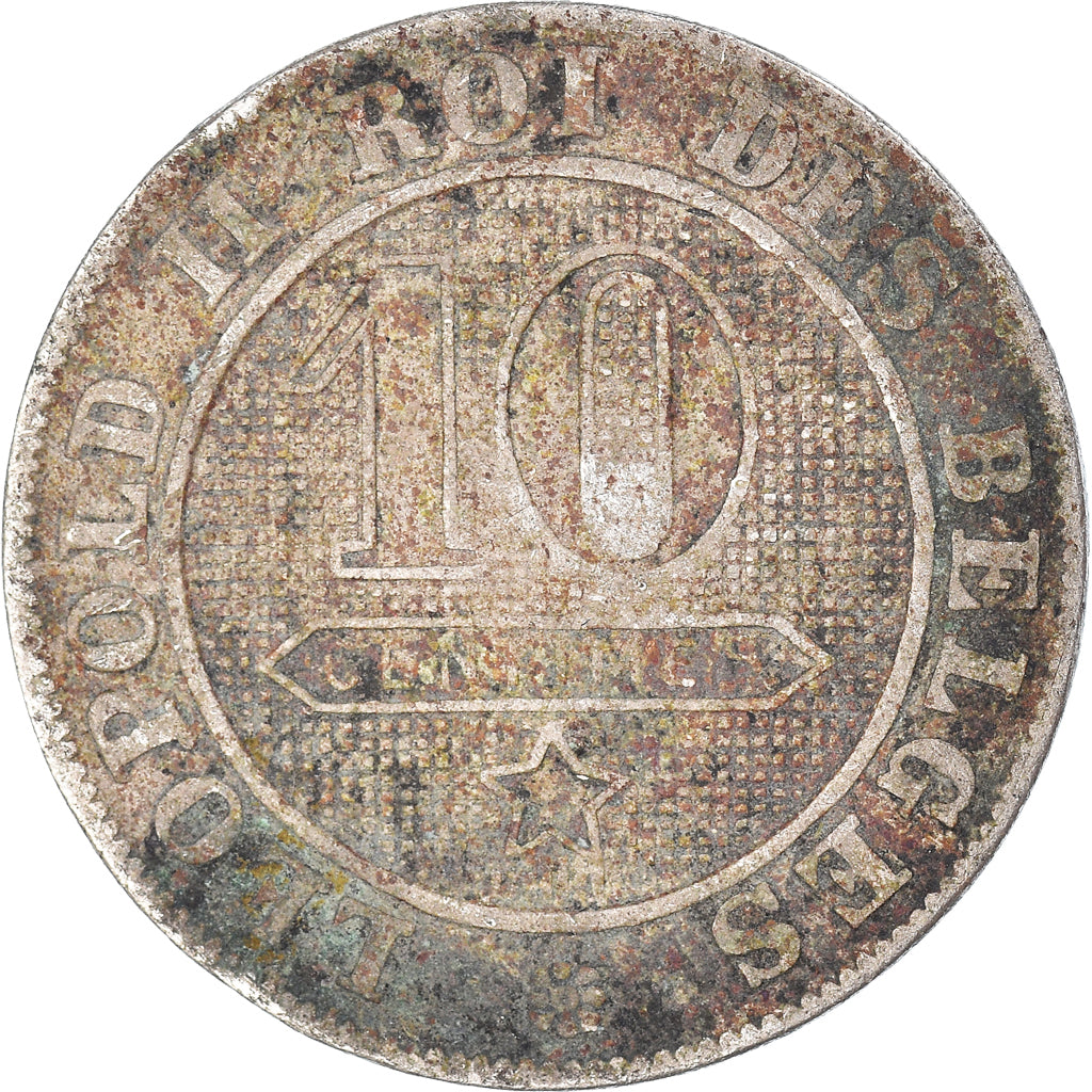 Moneta, Belgia, 10 Centimes, 1894
