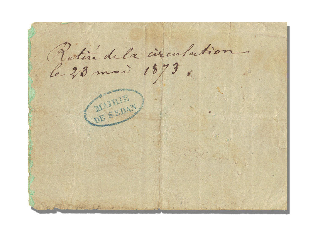 Banknote, 1 Franc, 1871, France, EF(40-45)