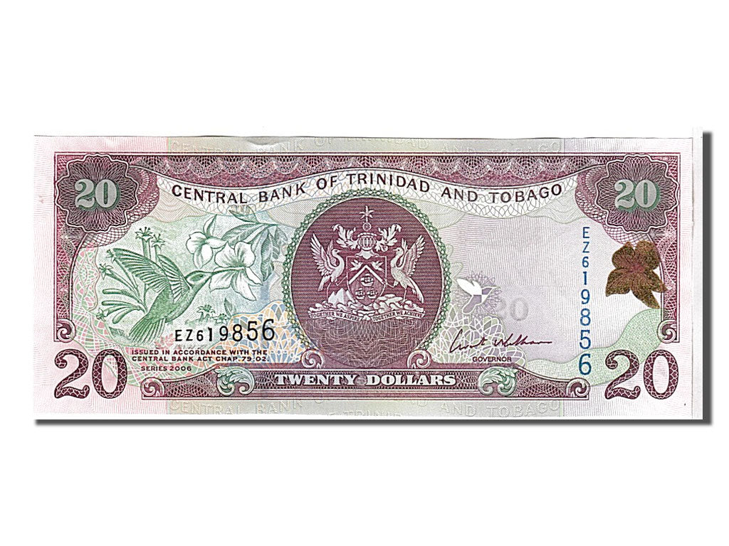 Banknote, Trinidad and Tobago, 20 Dollars, 2009, KM:49, UNC(65-70)