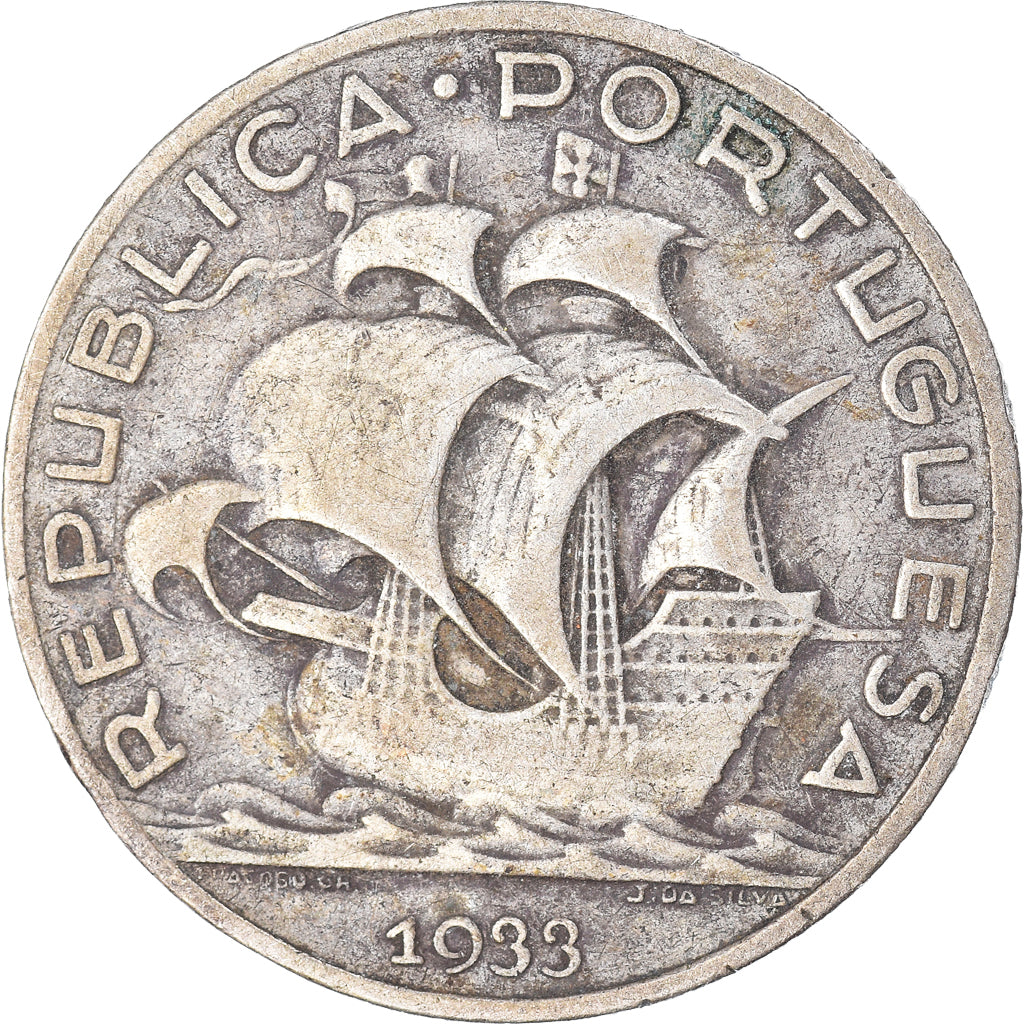 Coin, Portugal, 5 Escudos, 1933