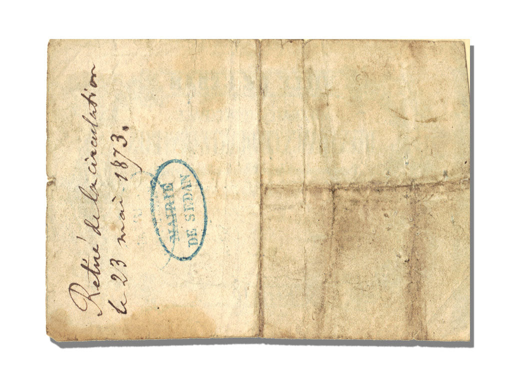 FRANCE, Sedan ou La Tour A Glaire, 2,50 Francs, 1871, VF(30-35), Jérémie #...