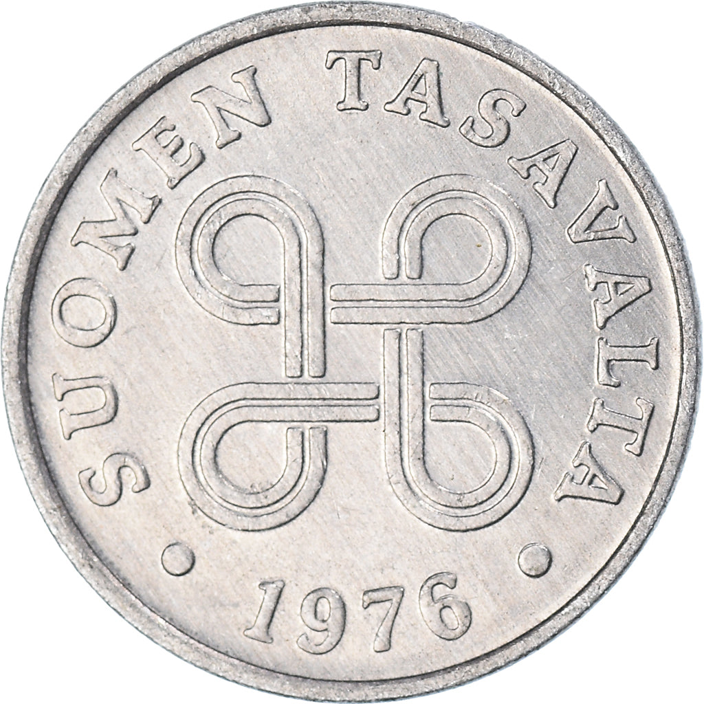 Monnaie, Finlande, Penni, 1976
