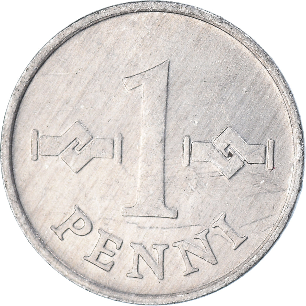 Monnaie, Finlande, Penni, 1976