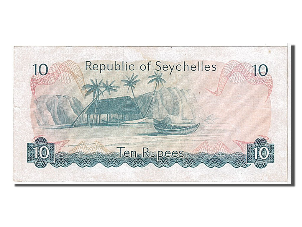 Seychelles, 10 Rupees, 1976, KM #19a, UNC(65-70), A1001071