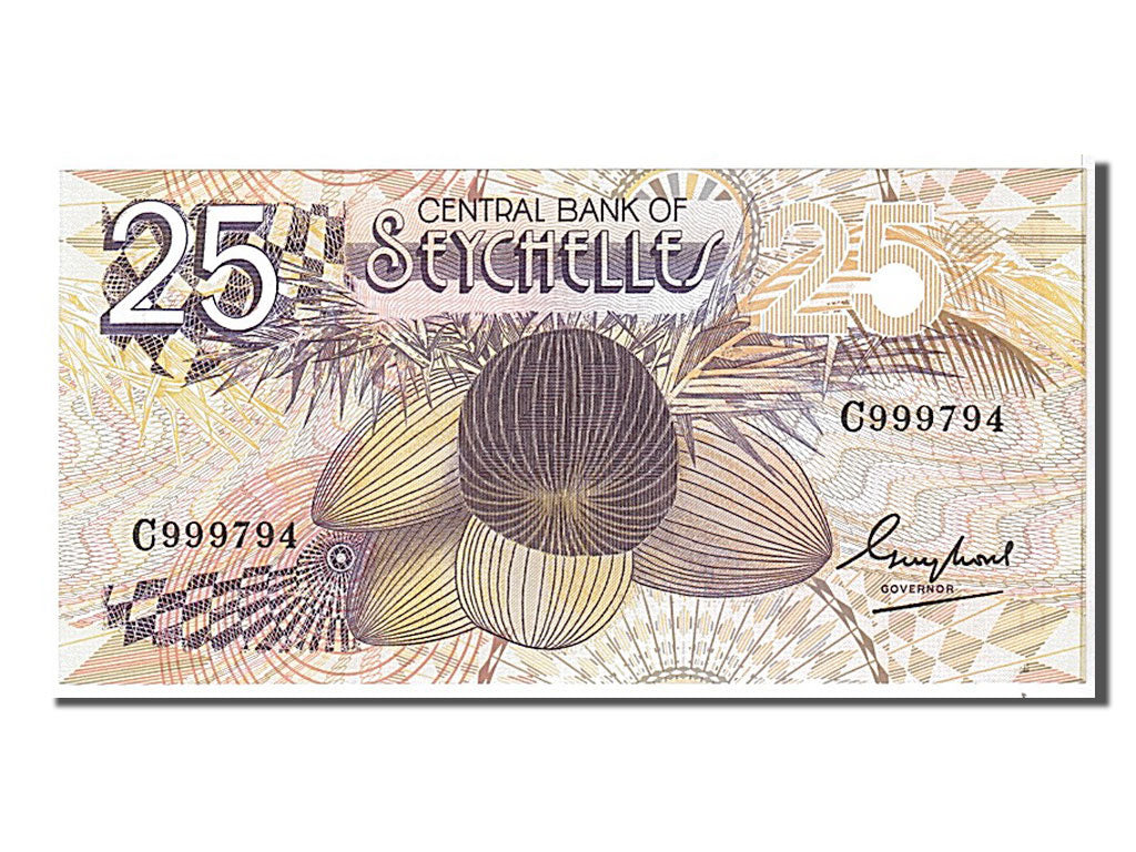 Billete, 25 Rupees, 1983, Seychelles, KM:29a, UNC