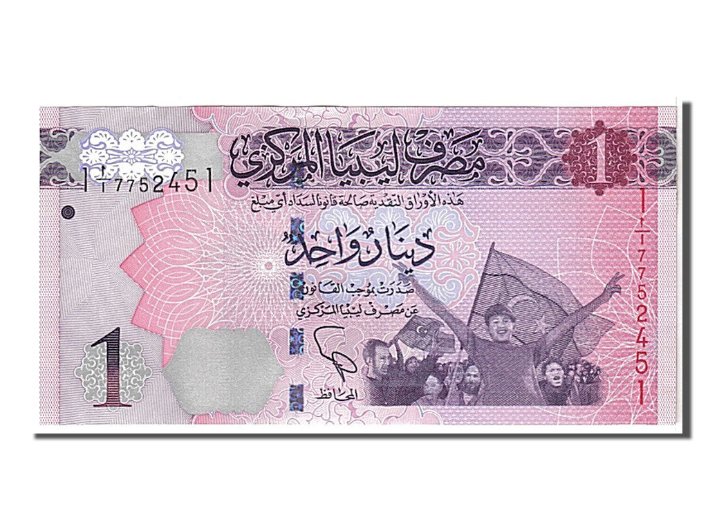 Libya, 1 Dinar, 2013, KM #76, UNC(65-70), 7752451