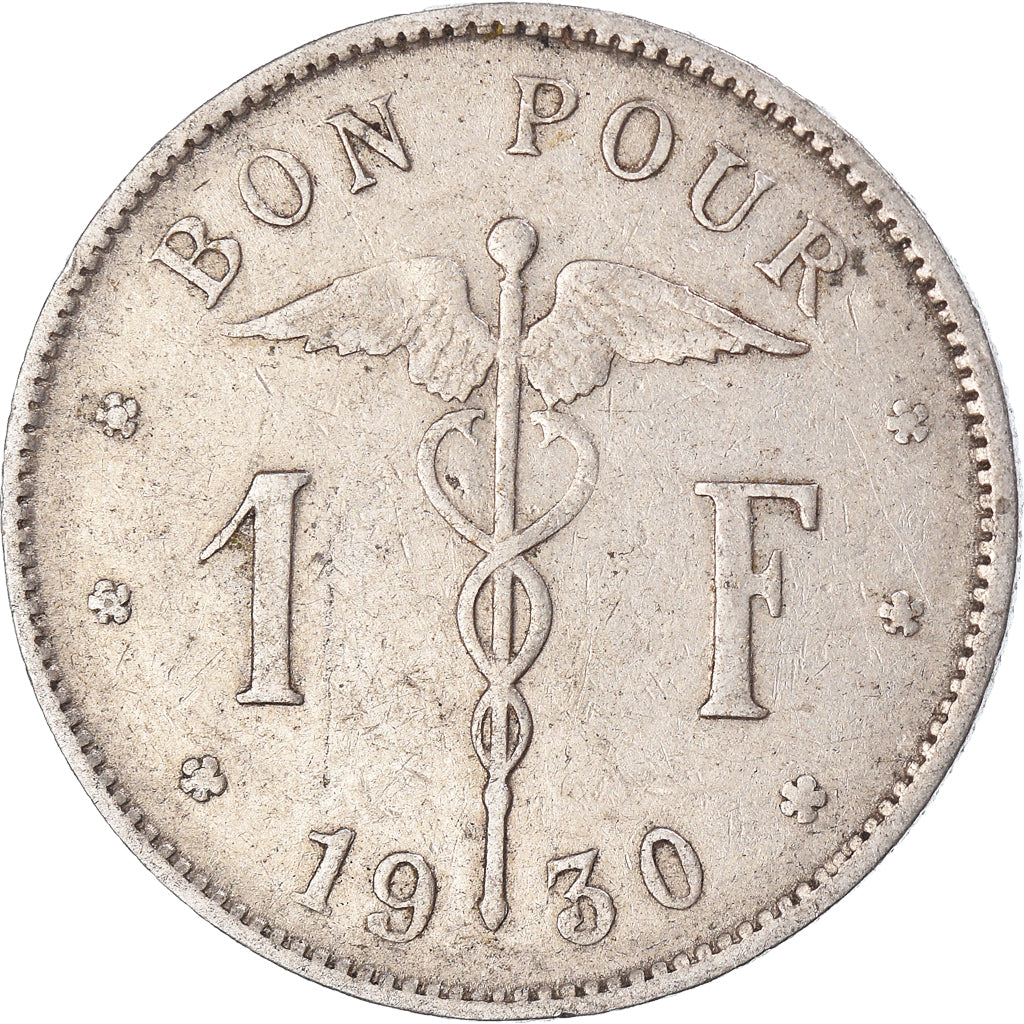 Moneta, Belgio, Franc, 1930
