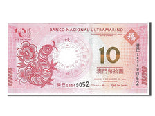 Banknote, Macau, 10 Patacas, 2013, UNC(65-70)