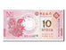 Biljet, Macau, 10 Patacas, 2013, NIEUW