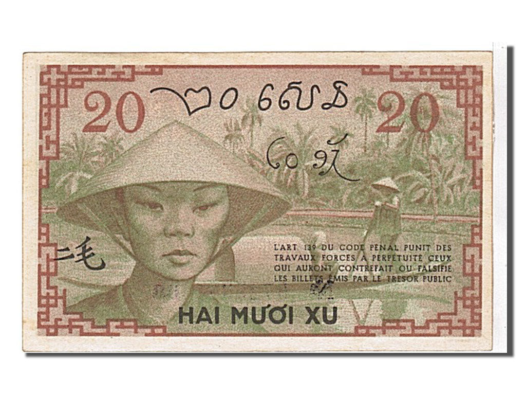 Indochine, 20 Cents type 1939