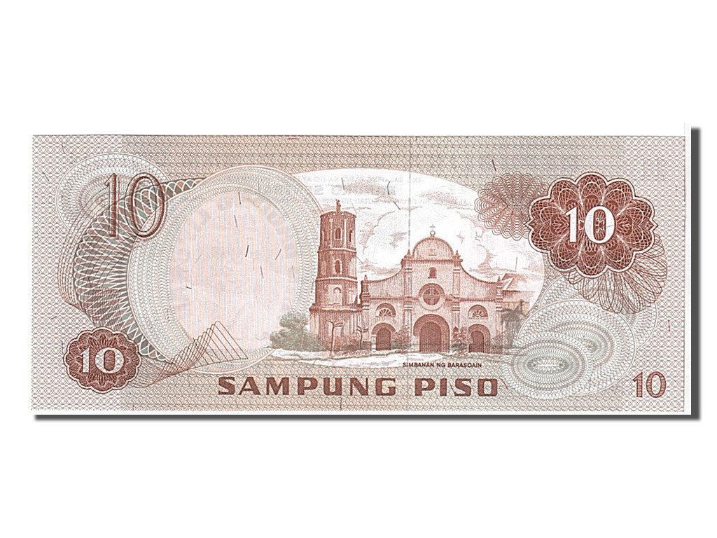 Geldschein, Philippinen, 10 Piso, KM:154a, UNZ