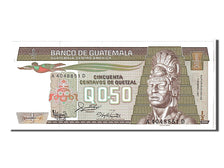 Guatemala, 1/2 Quetzal, 1987, KM #98, UNC(65-70), A4048851D