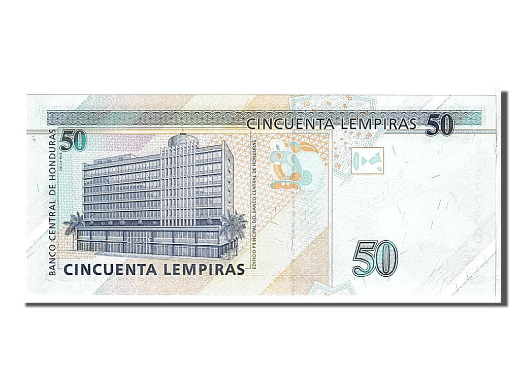 Honduras, 50 Lempiras, 2008, KM #94b, UNC(65-70), AK4697758