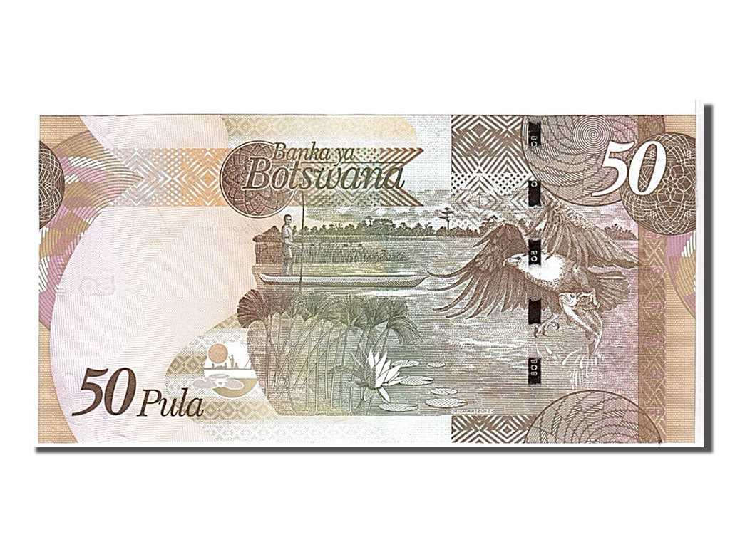 Biljet, Botswana, 50 Pula, 2009, KM:32, NIEUW