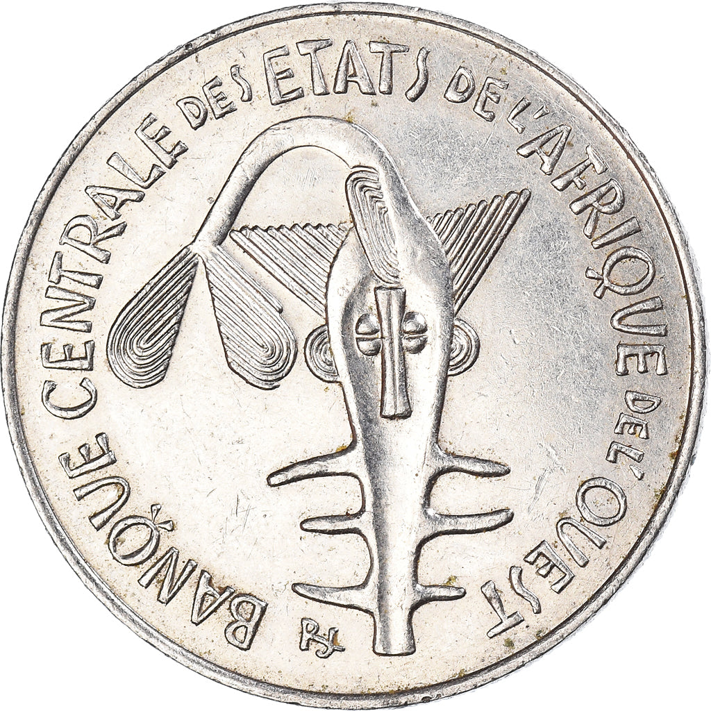 Moneda, Estados del África Occidental, 100 Francs, 1982