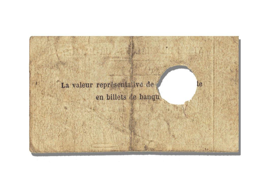 Billete, 5 Francs, 1870, Francia, MBC