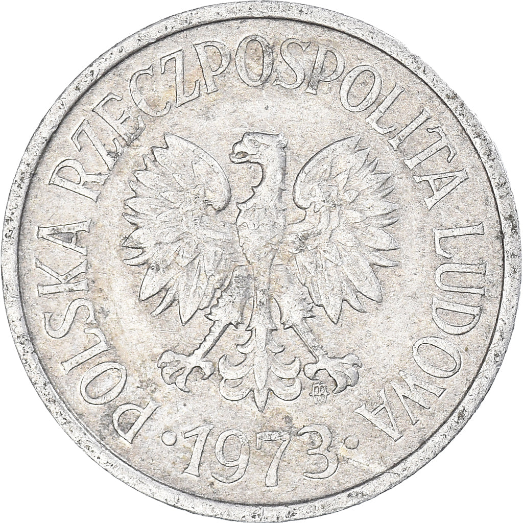 Moneta, Polska, 20 Groszy, 1973