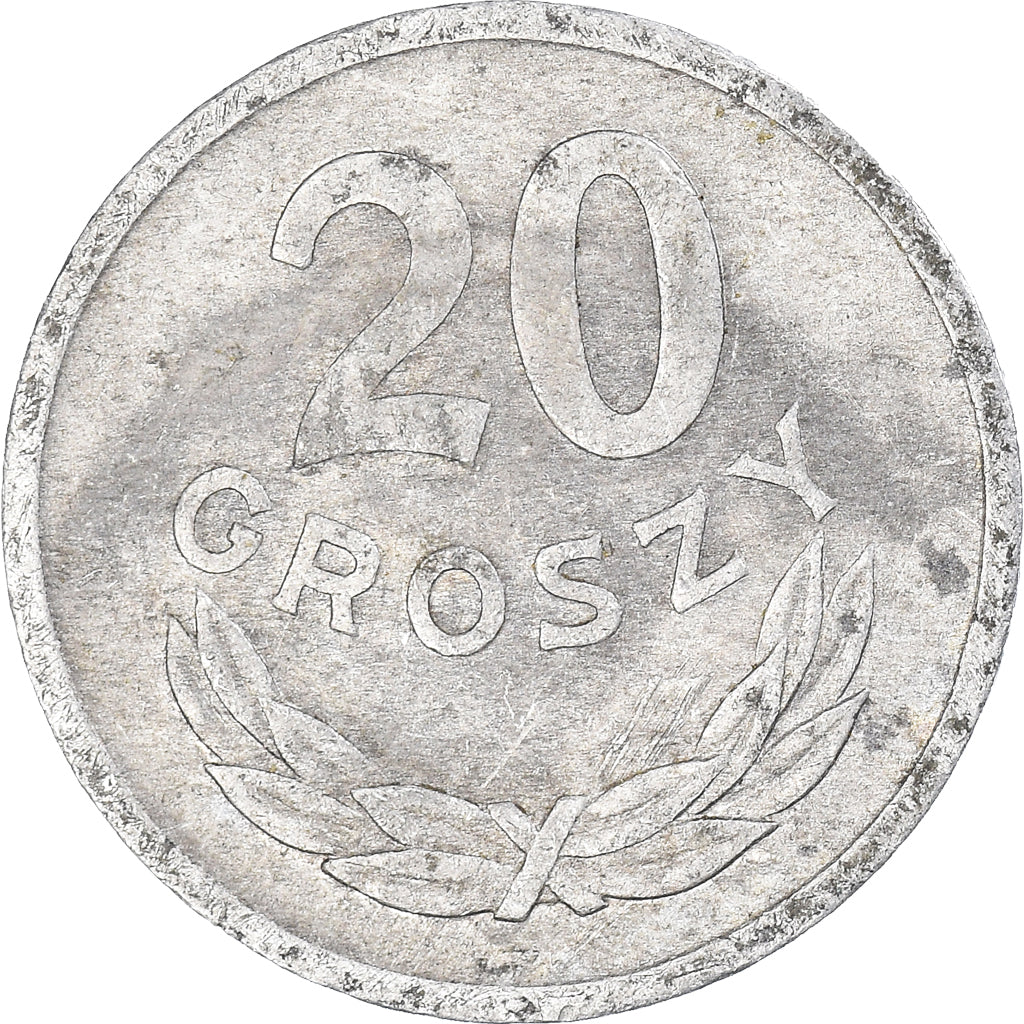 Moneta, Polska, 20 Groszy, 1973