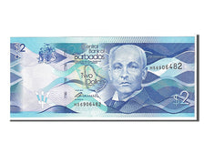 Biljet, Barbados, 2 Dollars, 2013, NIEUW