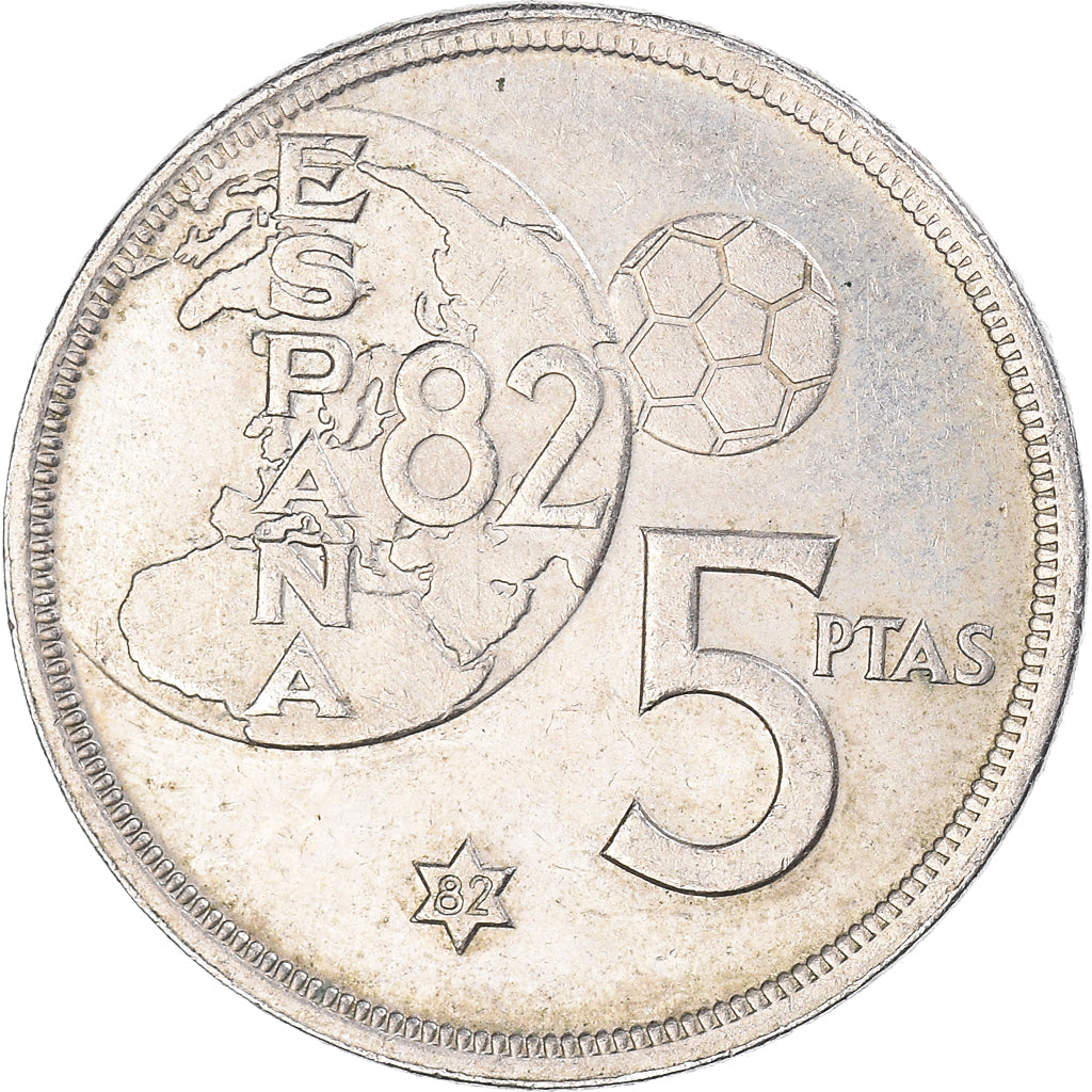 Moeda, Espanha, 5 Pesetas, 1980