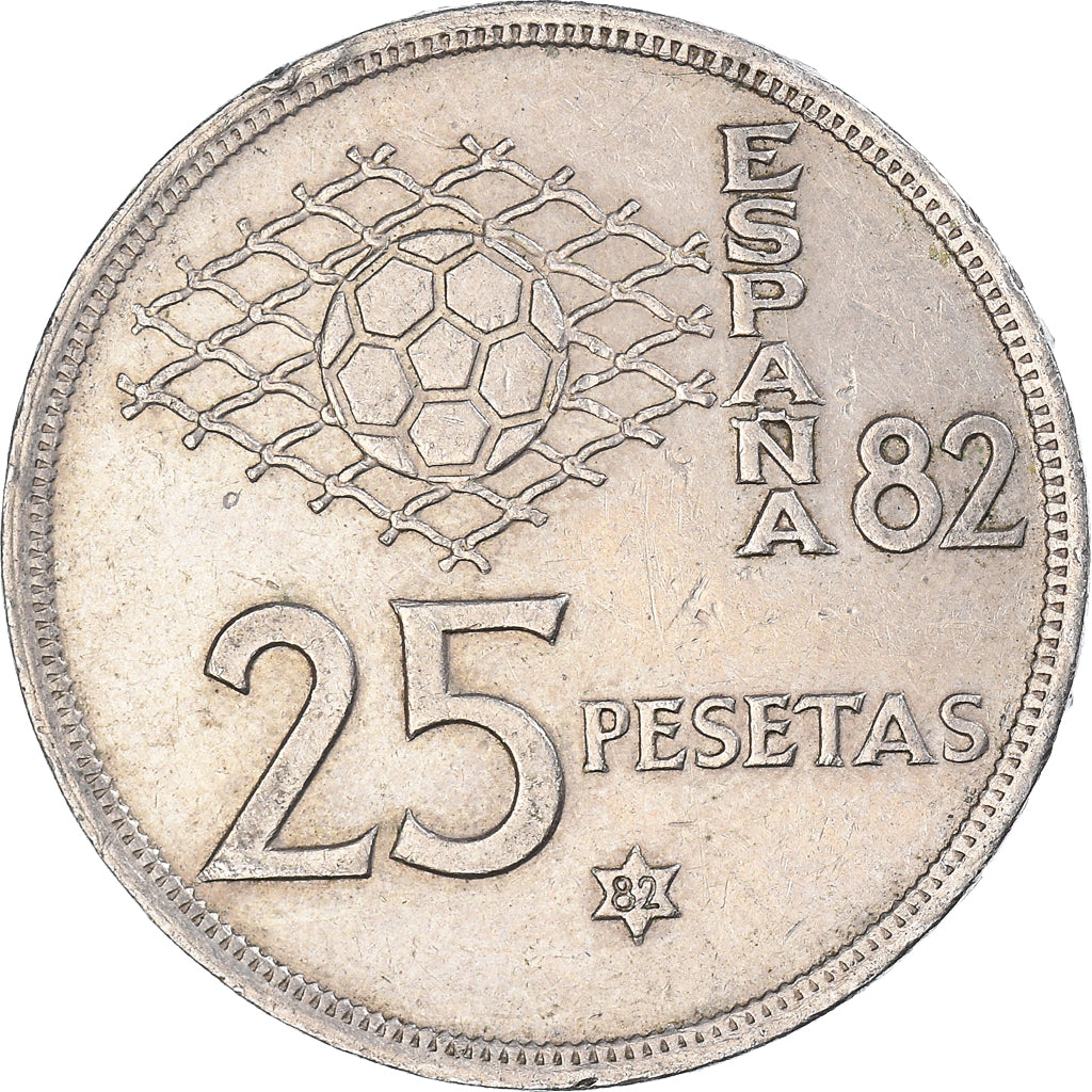 Monnaie, Espagne, 25 Pesetas, 1980
