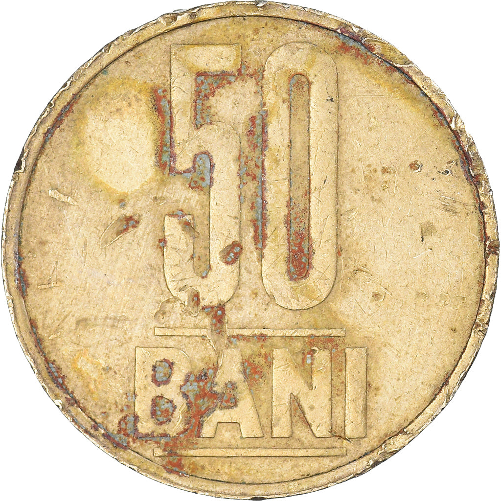 Moneda, Rumanía, 50 Bani, 2009