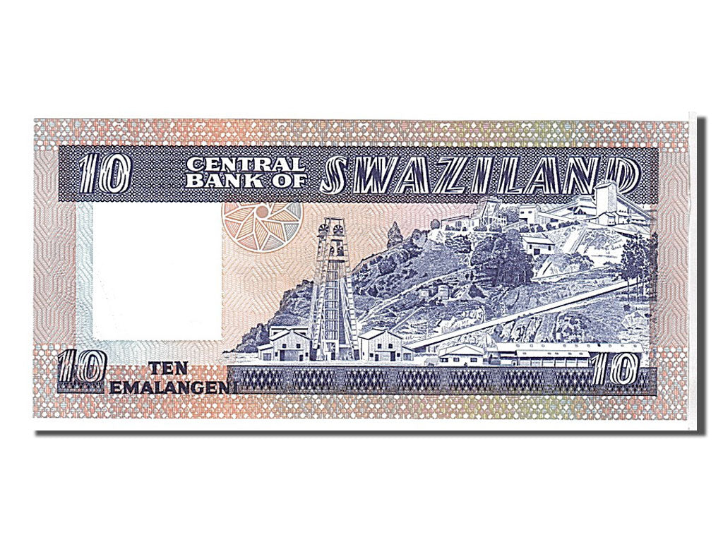 Swaziland, 10 Emalangeni, 1985, KM #10c, UNC(65-70), AB022563