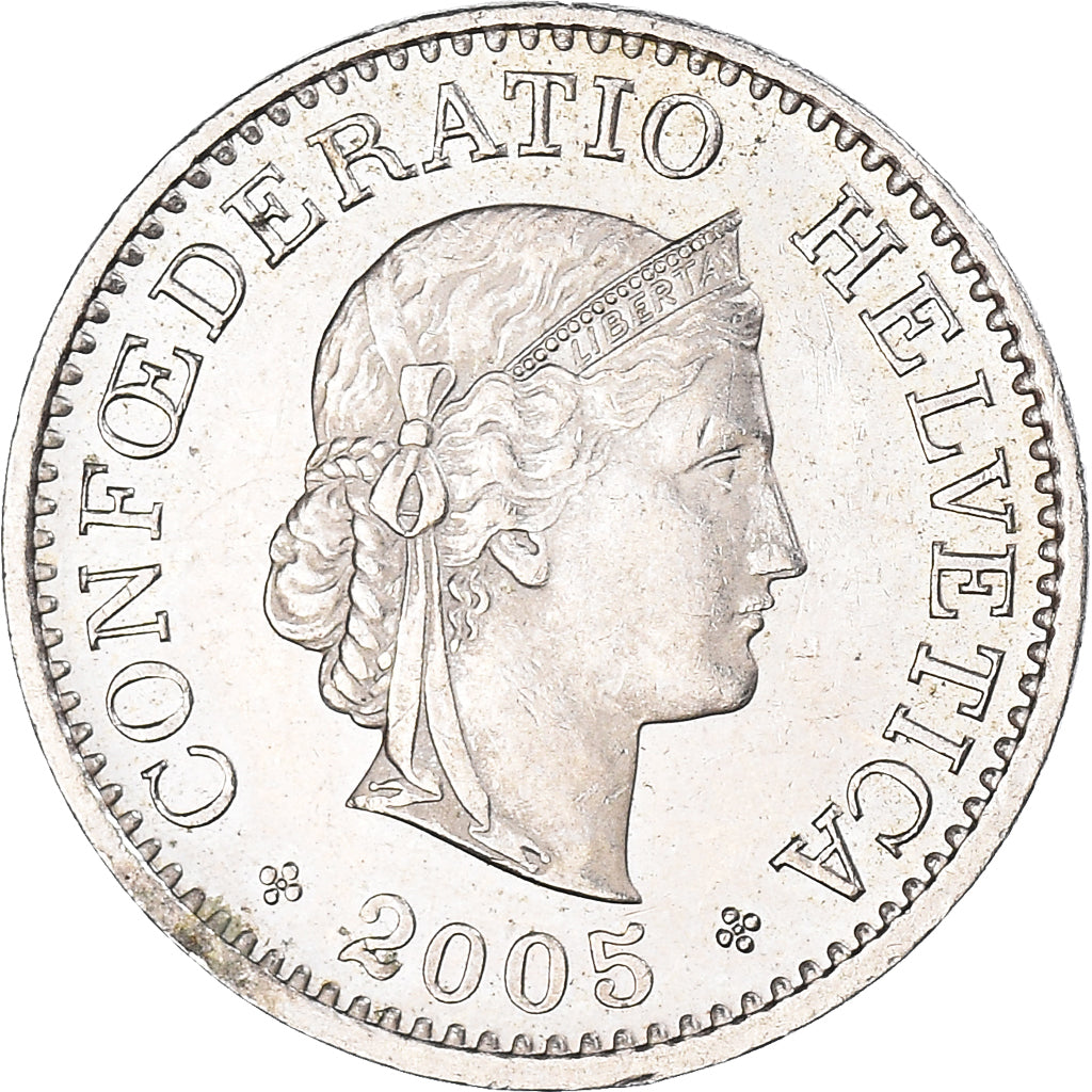 Moneda, Suiza, 10 Rappen, 2005
