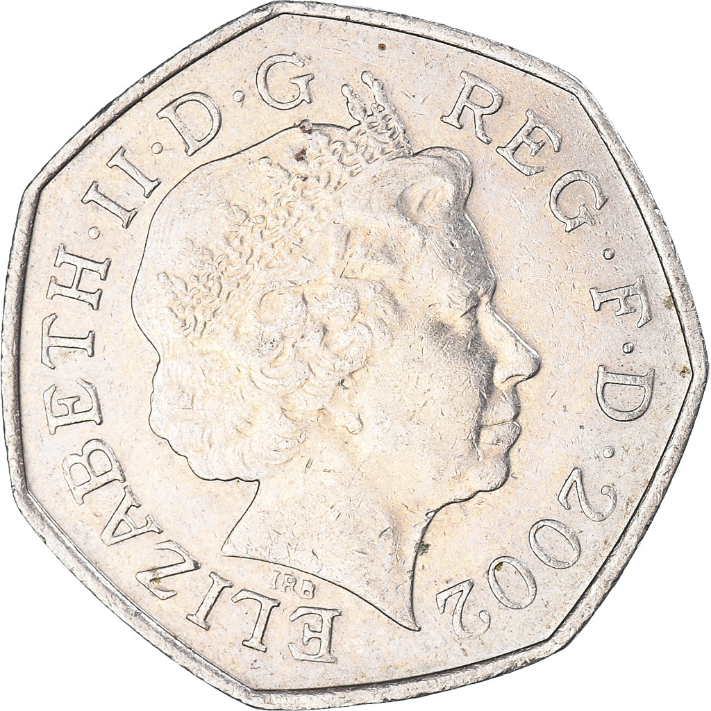Moneta, Gran Bretagna, 50 Pence, 2002