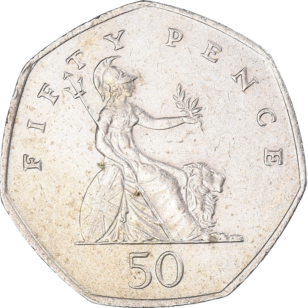 Moneta, Gran Bretagna, 50 Pence, 2002