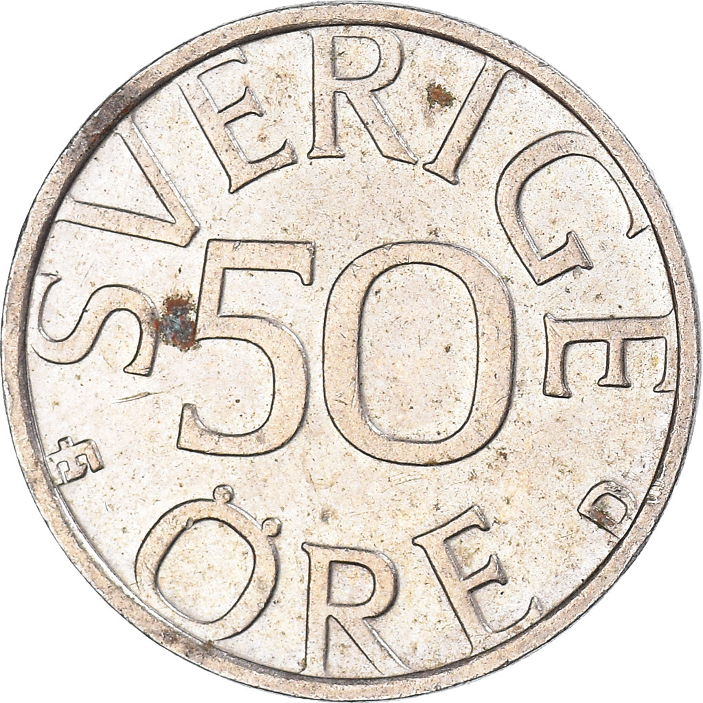 Coin, Sweden, 50 Öre, 1991