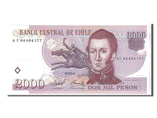 Billete, 2000 Pesos, 2004, Chile, KM:160a, UNC