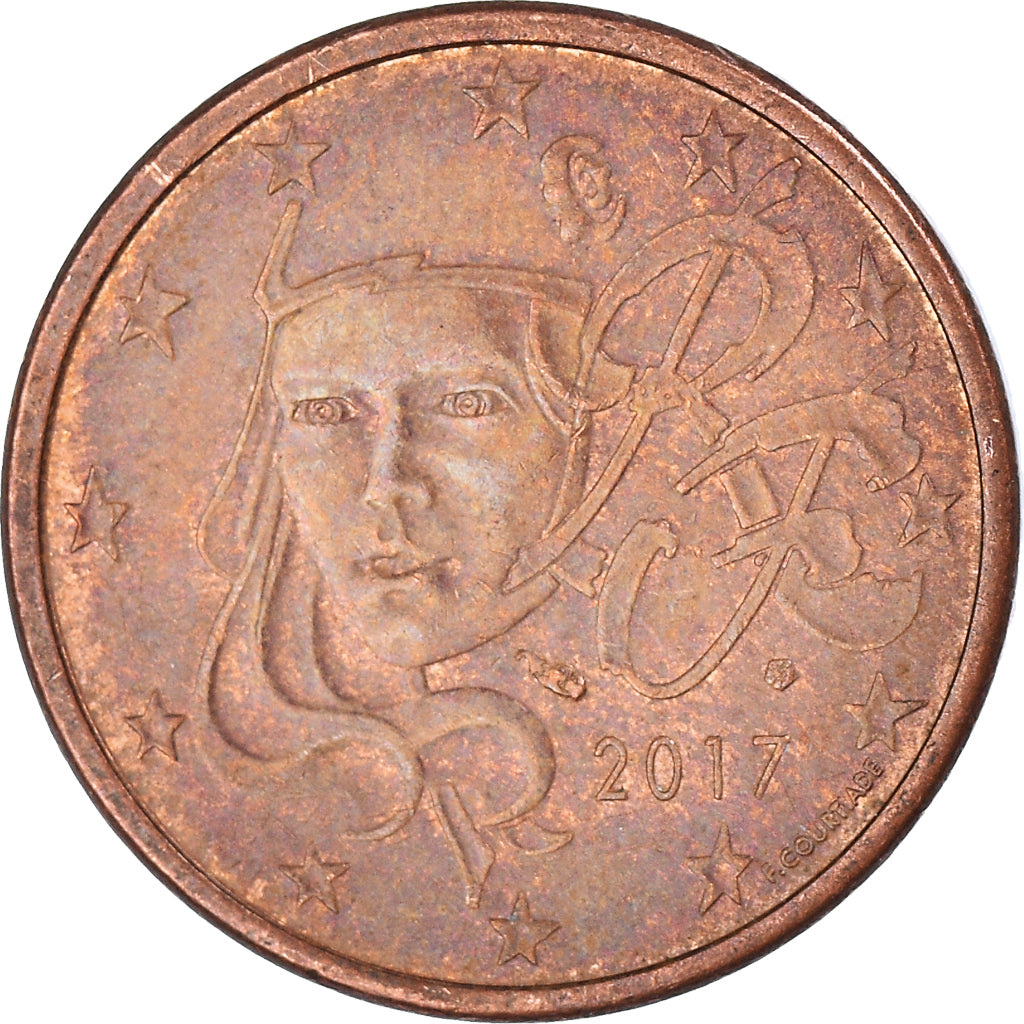 Moneta, Francja, 5 Euro Cent, 2017