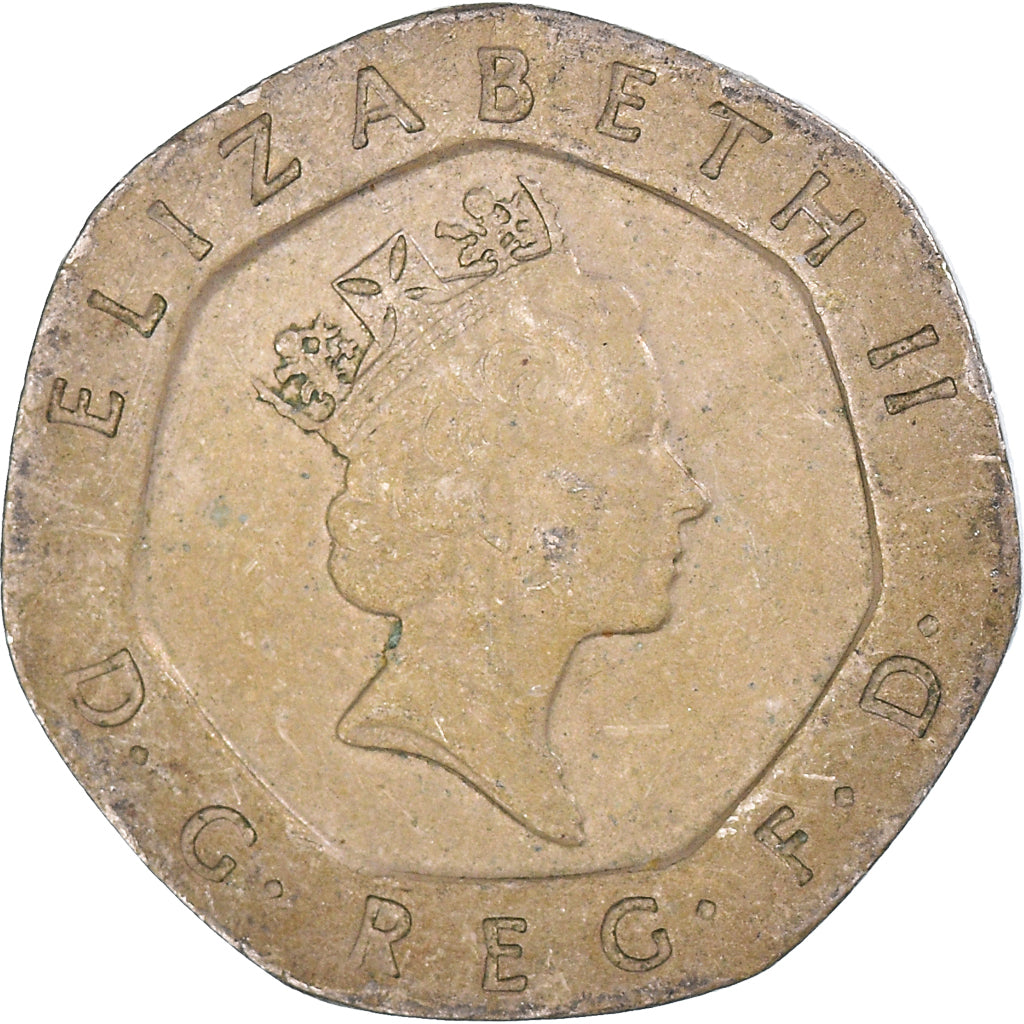 Moeda, Grã-Bretanha, 20 Pence, 1997