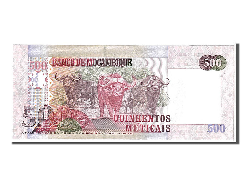Banknote, Mozambique, 500 Meticais, 2006, KM:147a, UNC(65-70)