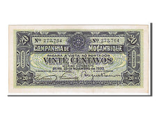 Mozambique, 20 Centavos, 1933, KM #R29, AU(55-58), 272764