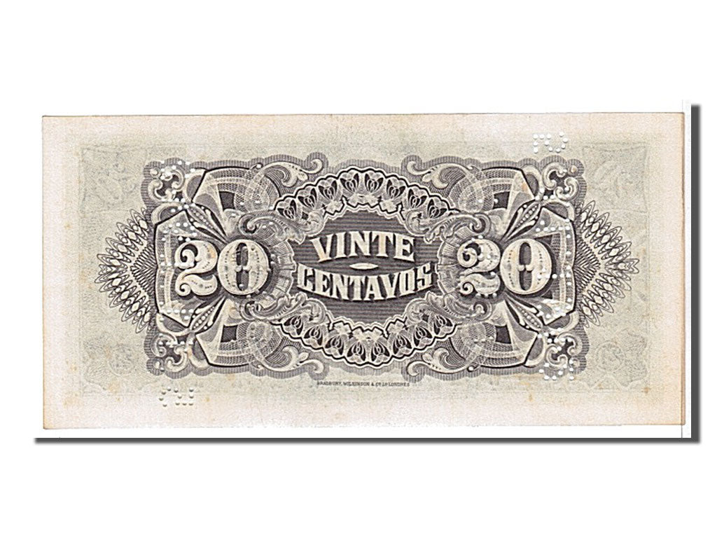 Mozambique, 20 Centavos, 1933, KM #R29, AU(55-58), 272764