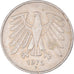 Moneda, Alemania, 5 Mark, 1976