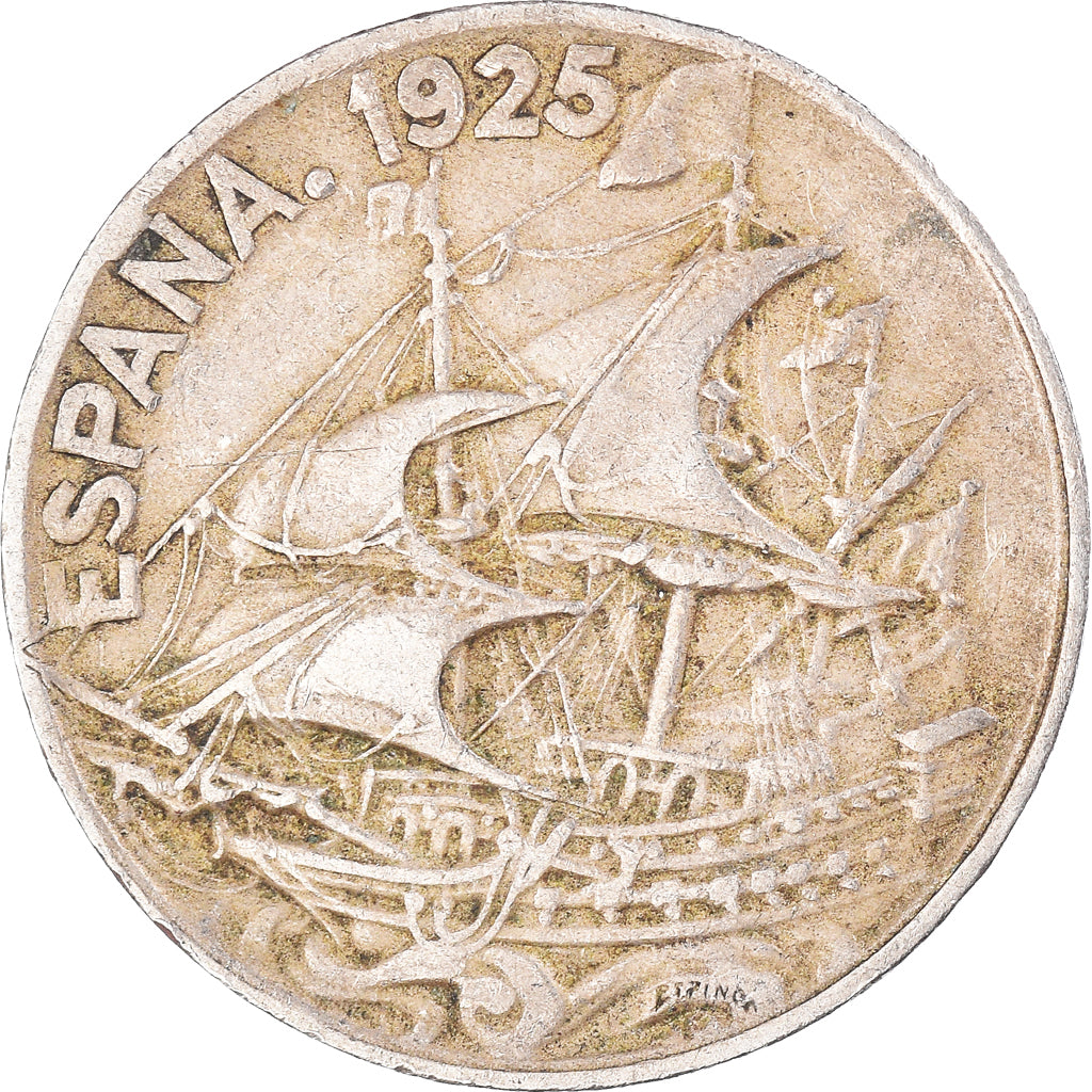 Moneda, España, 25 Centimos, 1925