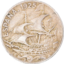 Münze, Spanien, 25 Centimos, 1925