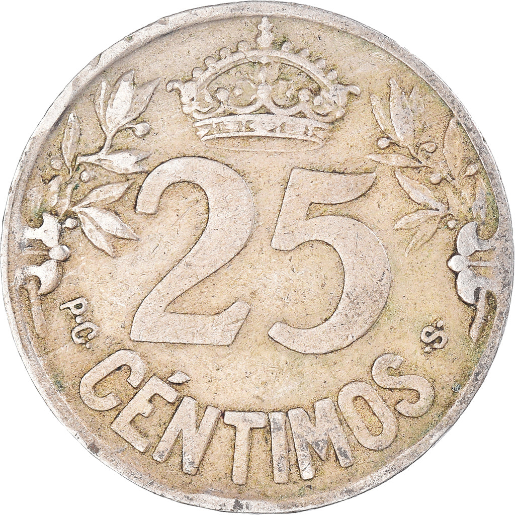 Moneda, España, 25 Centimos, 1925