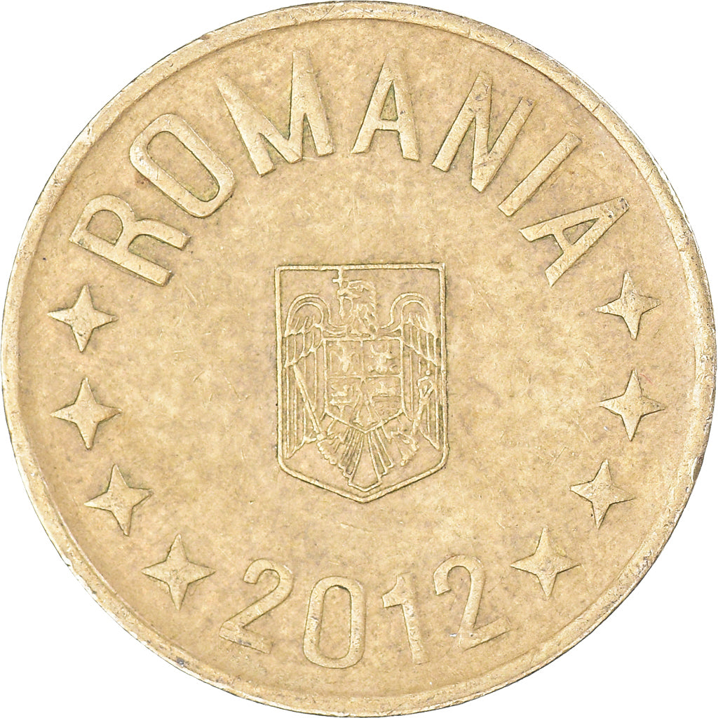 Monnaie, Roumanie, 50 Bani, 2012